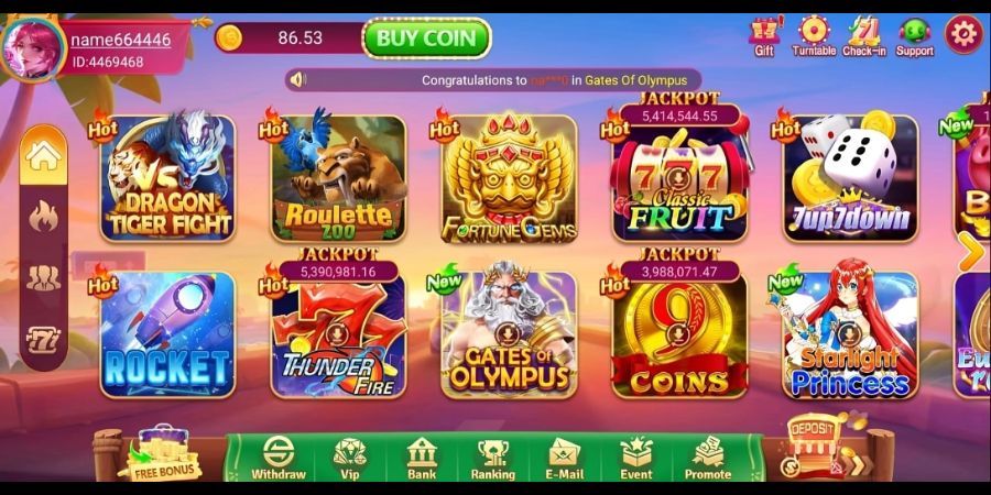 PKR slots Game
