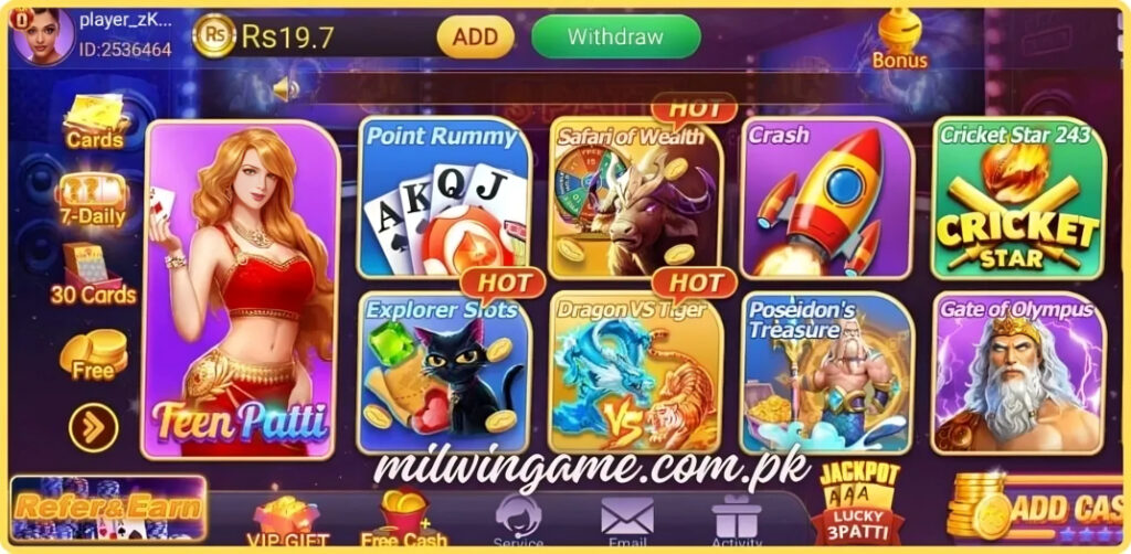 Win Cash Game