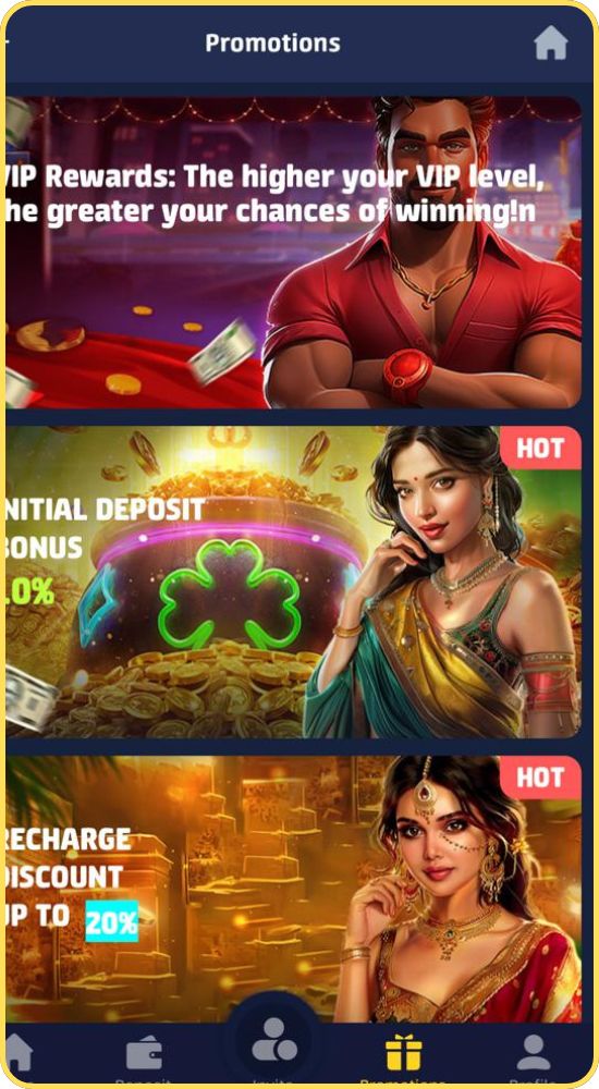 Daily Bonuses and Promotions of Spark 777 Game